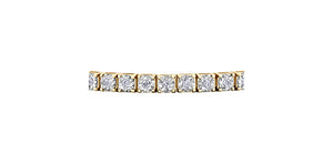 Ladies 10 Karat Gold Tennis Bracelet Illuminaire (1.00CT TDW)