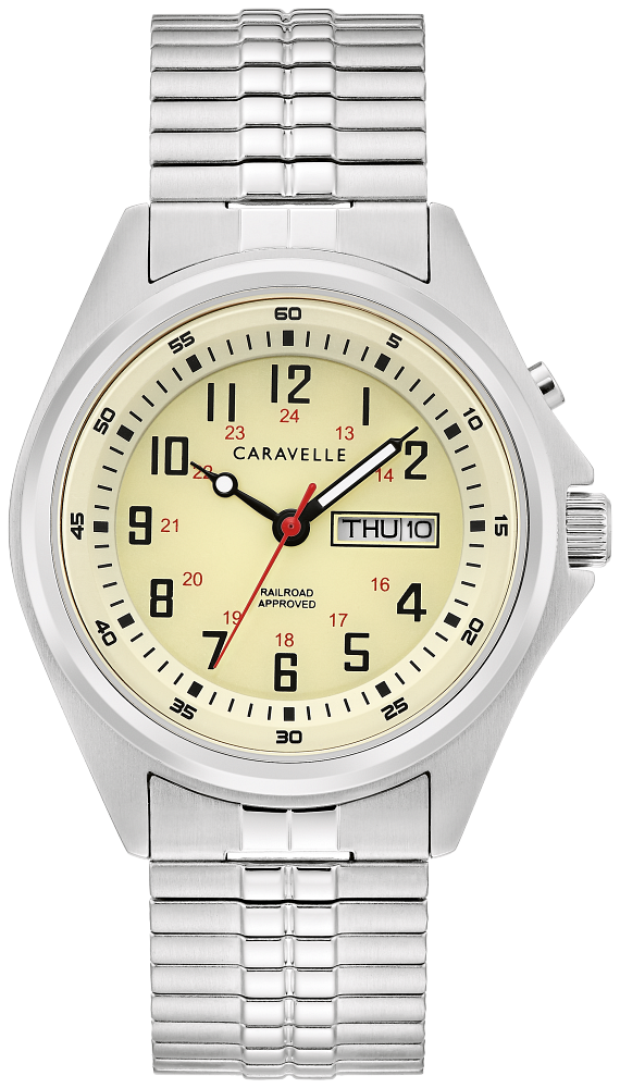 Caravelle Classic- Backlit Dial Watch