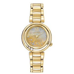 Citizen Eco-Drive Ladies Sunrise Stainless Steel  Watch
