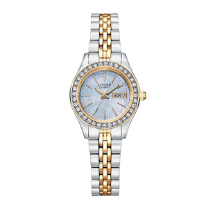 Citizen Quartz WATCH – SILVER AND GOLD