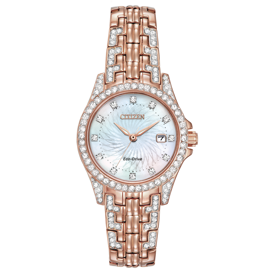 Citizen Eco-Drive Silhouette Crystal Watch