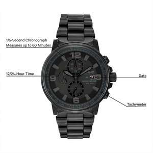 Citizen Eco-Drive Nighthawk Mens Watch