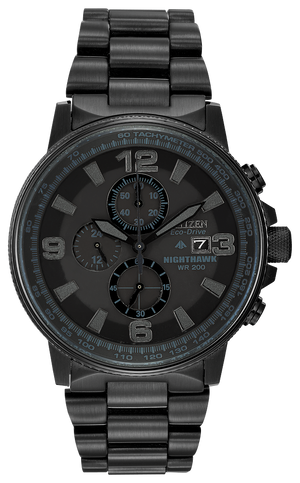 Citizen Eco-Drive Nighthawk Mens Watch