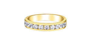 Diamond Band 14 Karat Gold (0.75TDW)