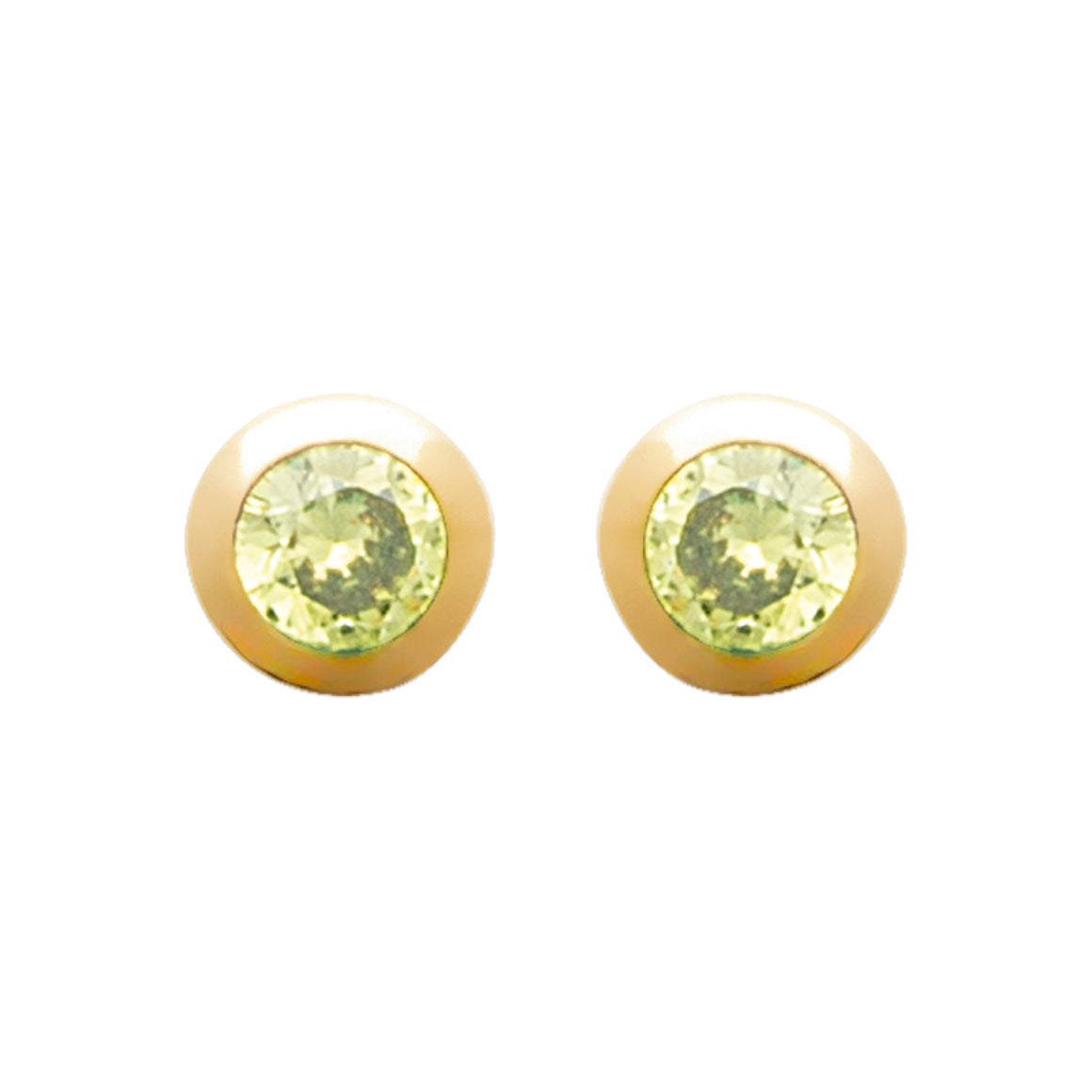 "Romance" 18k gold-plated earrings - 3 microns 3mm RO50-55