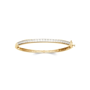"Romance" 18k gold-plated bracelet - 3 microns (bangle) RO60-26