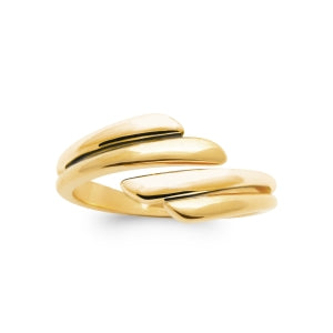 "Romance" 18k gold-plated ring - 3 microns RO70-33