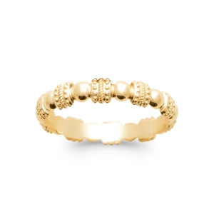 "Romance" 18k gold-plated ring - 3 microns RO70-44