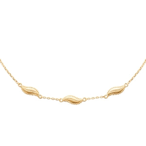 "Romance" 18k gold-plated Chain - 3 microns 18" RO80-14