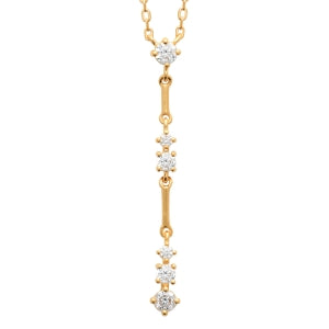 "Romance" 18k gold-plated Necklace - 3 microns 18" RO80-21