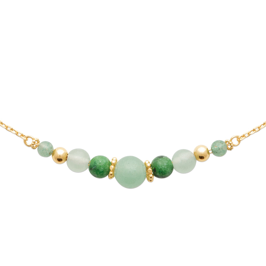 "Romance" 18k gold-plated Chain - 3 microns 18" RO81-2
