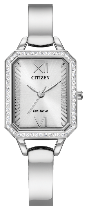 Citizen Eco-Drive Silhouette Crystal Watch