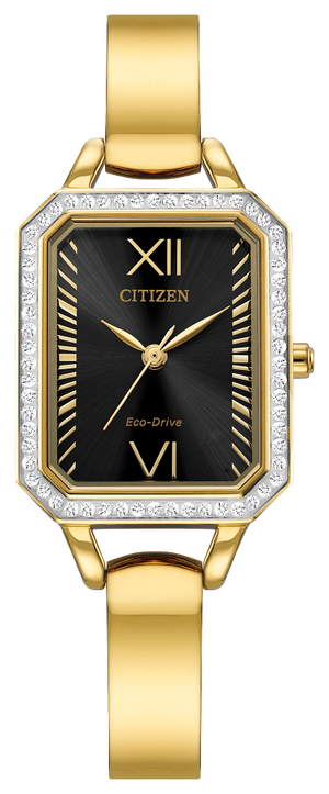 Citizen Eco-Drive Silhouette Crystal Watch