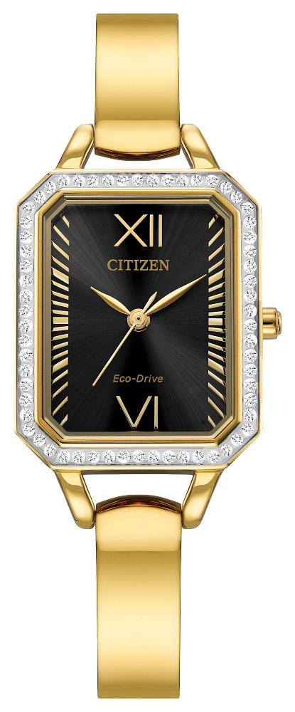 Citizen Eco-Drive Silhouette Crystal Watch