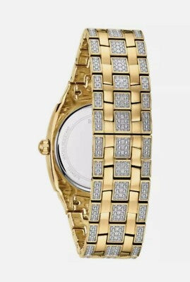 Bulova Mens Phantom Crystal Collection Stainless Steel GP WR30