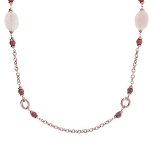 Bronzallure Oval Rolo Necklace